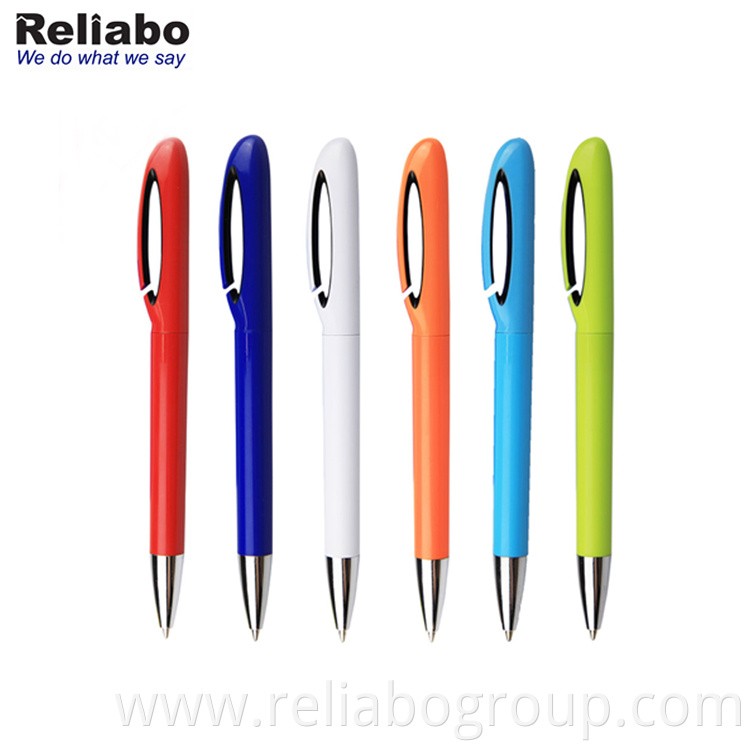 2021 gift rubber plastic promotional pen with logo for corporate business free samples